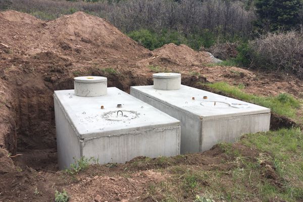 Double Cistern Installation