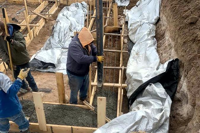 Concrete and Foundation Work by CHD Construction in Huerfano County