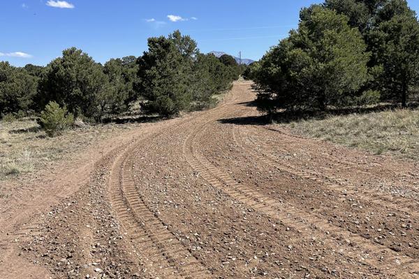 Driveway with Road Base Finished