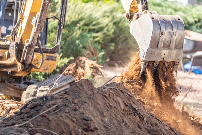 Excavation by CHD Construction in Huerfano County