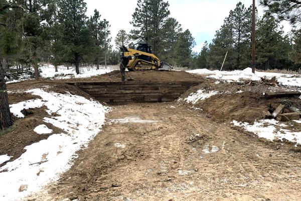 Excavation Work for Erosion Control